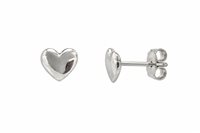 Boucles d'oreilles Femme in Or blanc CUORI PIATTI FIMA